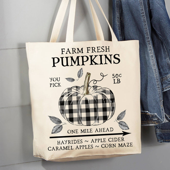 Cotton Canvas Tote Bag
