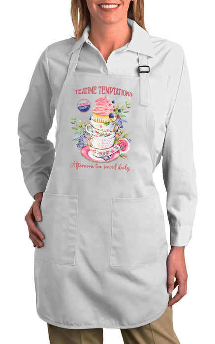 Victorian Tea Time Temptations Cotton Apron