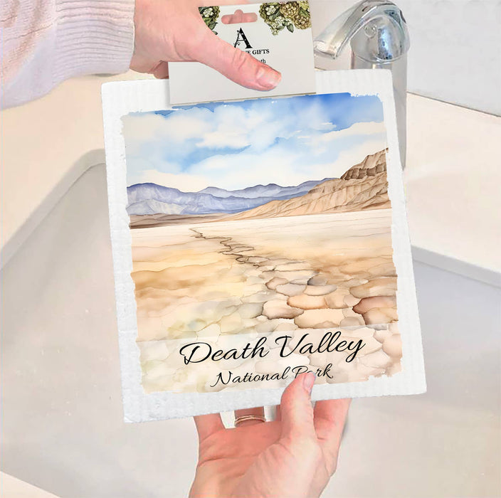 Death Valley National Park California SWEDISH DISH CLOTH