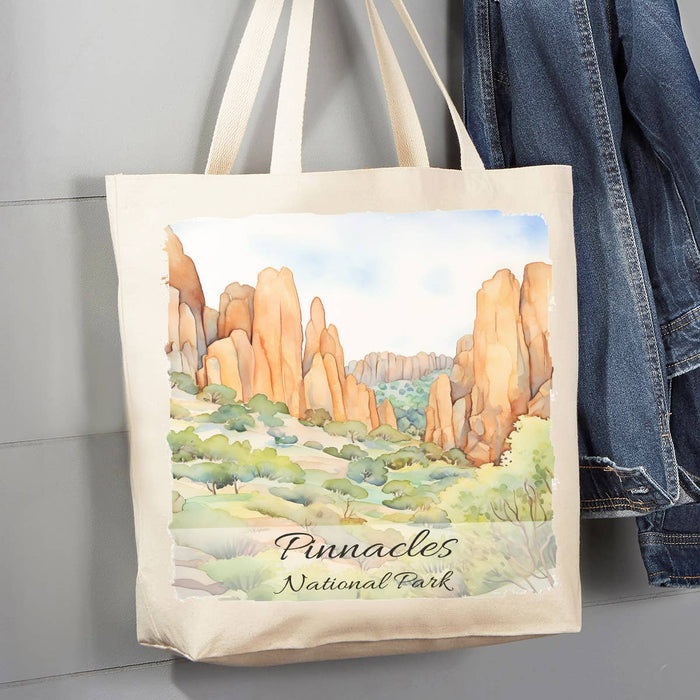 Pinnacles National Park California 12 oz Canvas Tote Bag