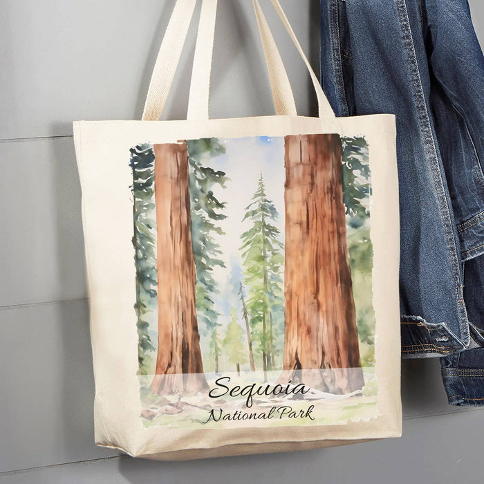 Sequoia National Park California 12 oz Canvas Tote Bag