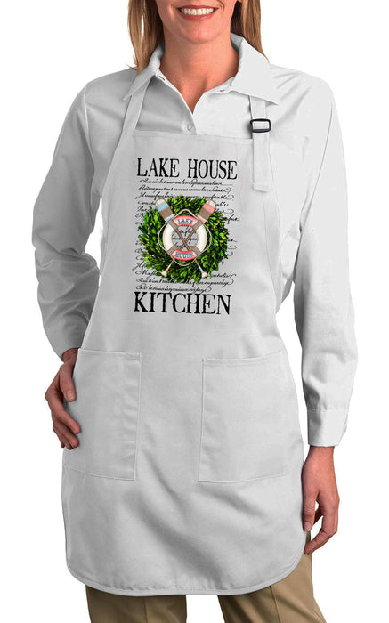 Lake House Kitchen Cotton Apron