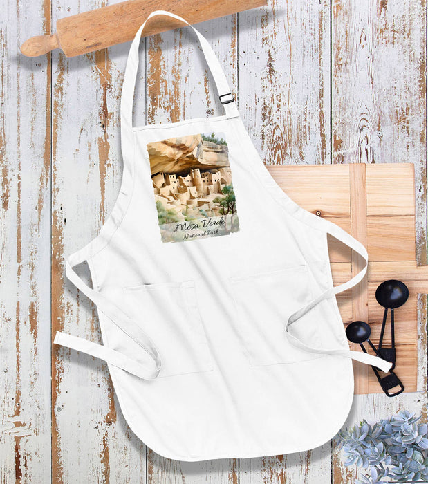 Mesa Verde National Park Colorado Kitchen Cotton Apron