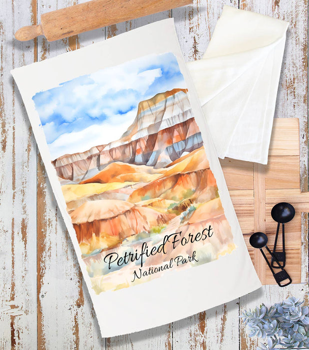 Petrified Forest National Park Arizona Terry Cloth Towel