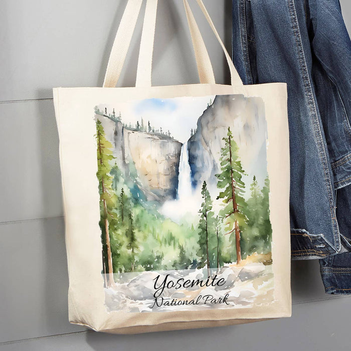 Yosemite National Park California 12 oz Canvas Tote Bag