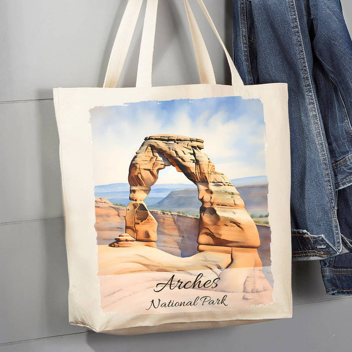 Arches National Park Utah 12 oz Canvas Tote Bag
