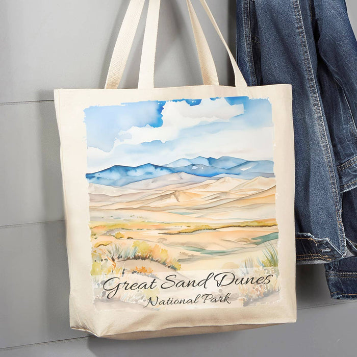 Great Sand Dunes National Park Colorado Canvas Tote Bag