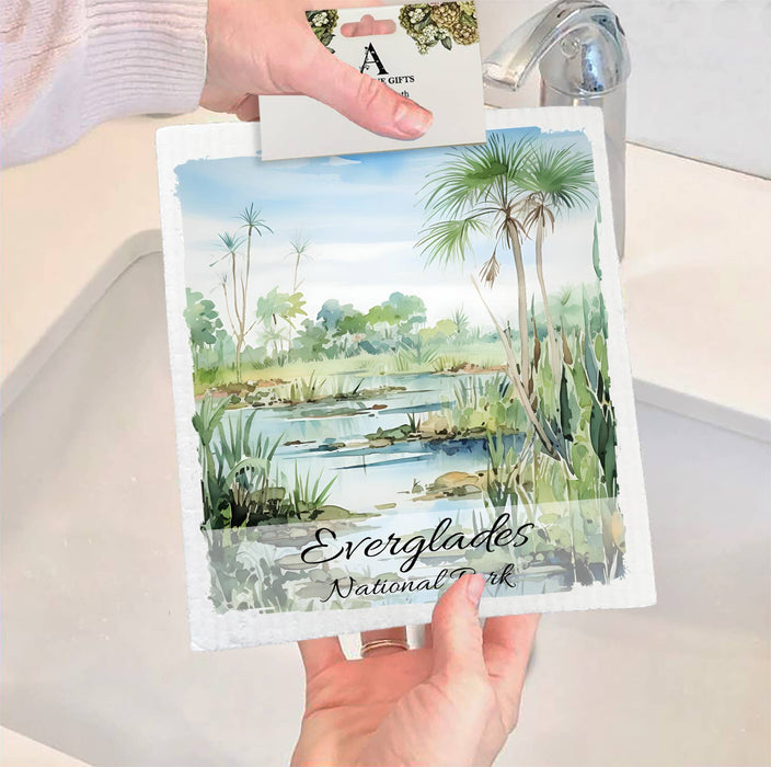 Everglades National Park Florida SWEDISH DISH CLOTH