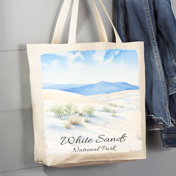 White Sands National Park New Mexico 12 oz Canvas Tote Bag