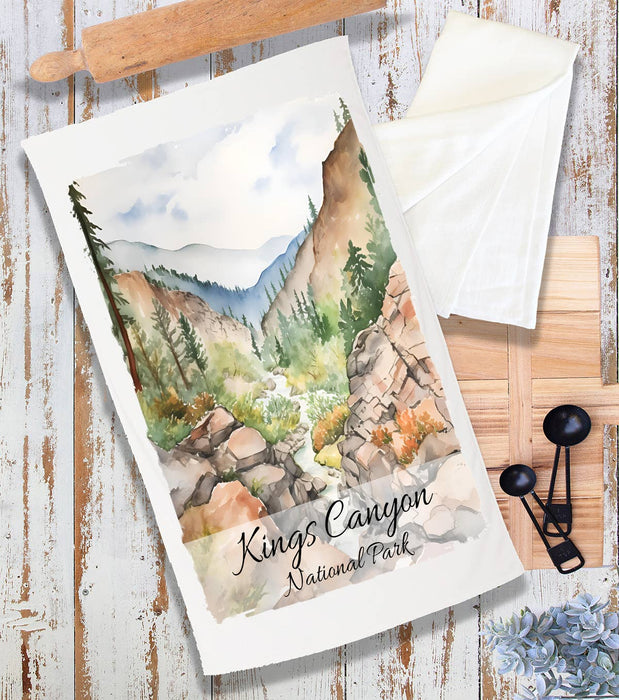 Kings Canyon National Park California Terry Cloth Towel