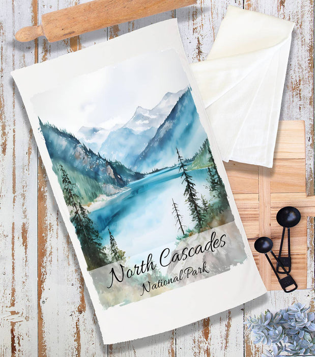 North Cascades National Park Washington Terry Cloth Towel