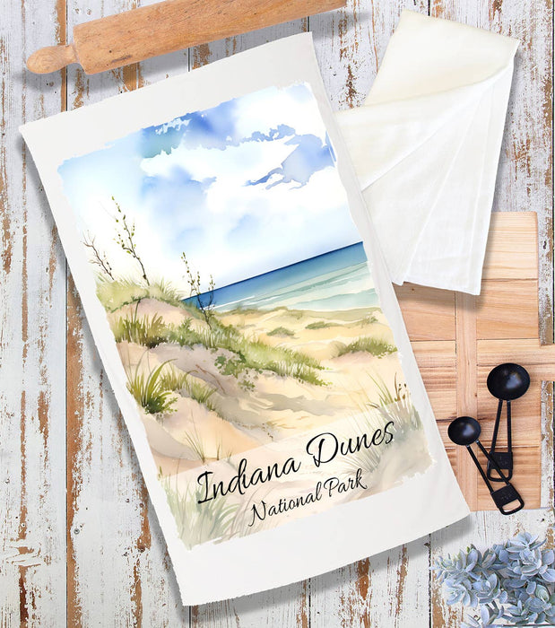 Indiana Dunes National Park Indiana Terry Cloth Towel