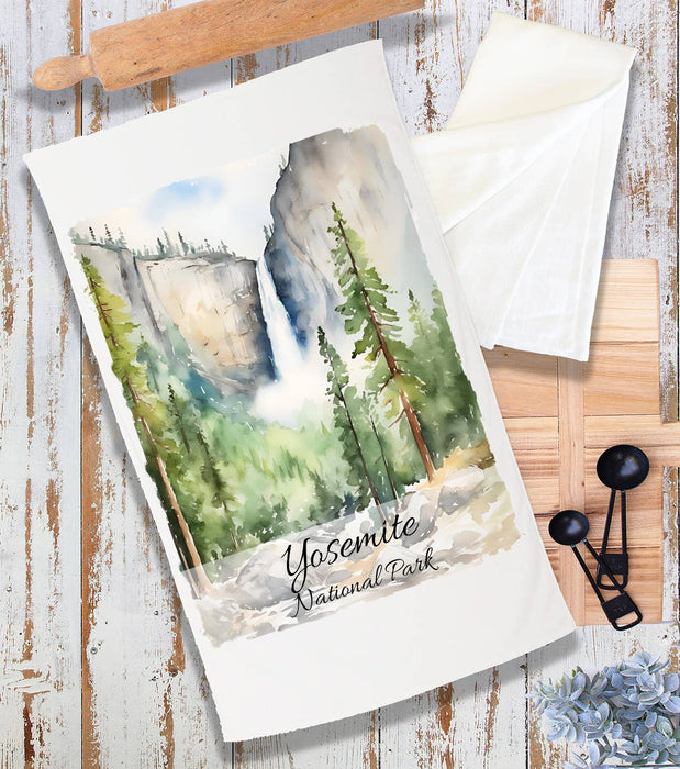 Yosemite National Park California Terry Cloth Towel