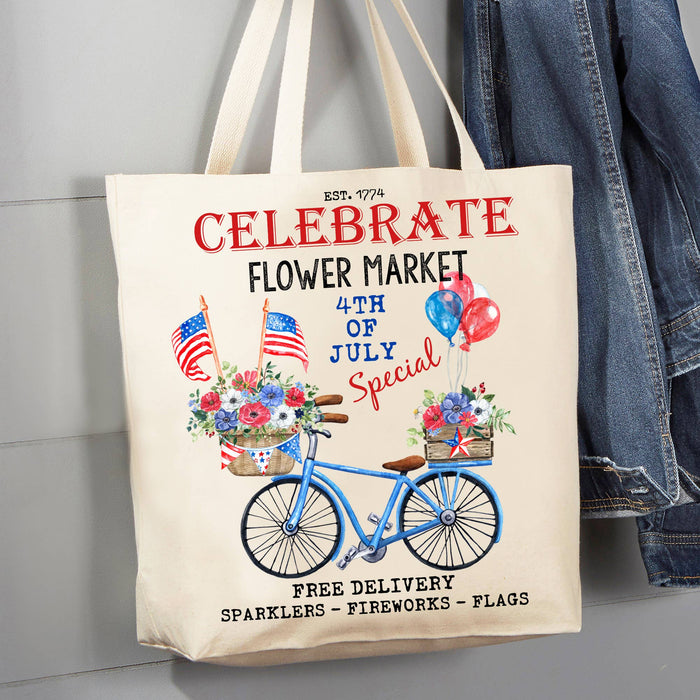 Cotton Canvas Tote Bag