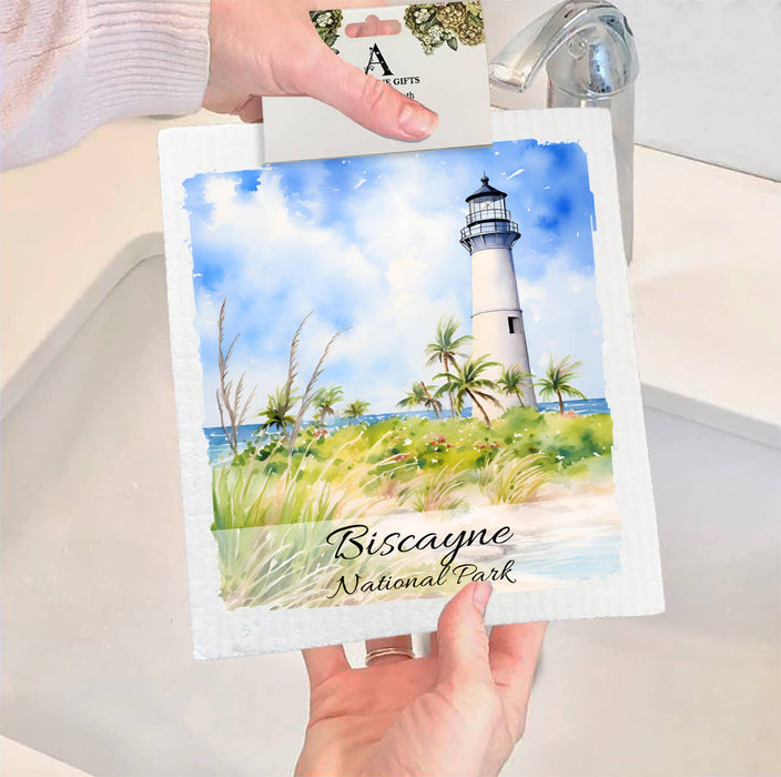 Biscayne National Park Florida Keys SWEDISH DISH CLOTH