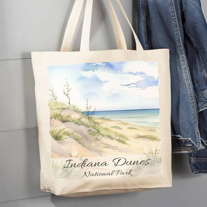 Indiana Dunes National Park Indiana 12 oz Canvas Tote Bag