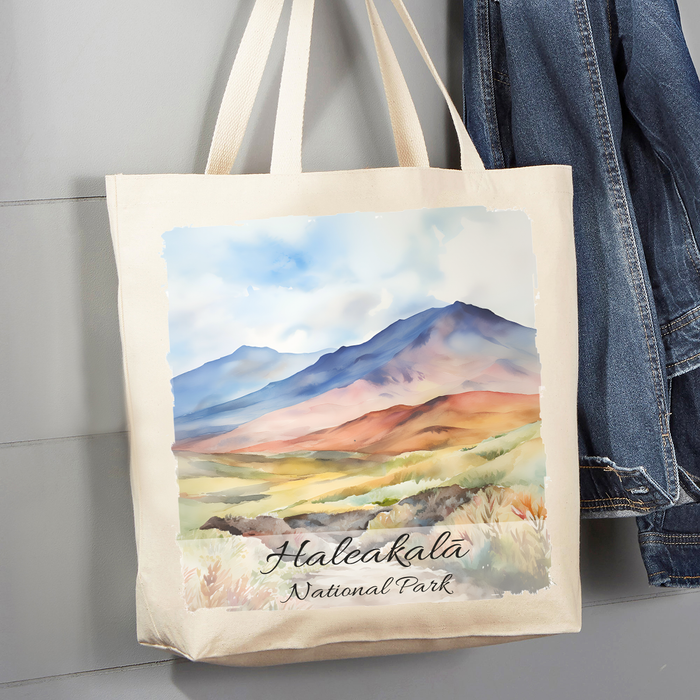 Haleakala National Park Hawaii 12 oz Canvas Tote Bag