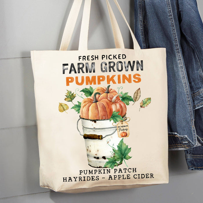 Cotton Canvas Tote Bag