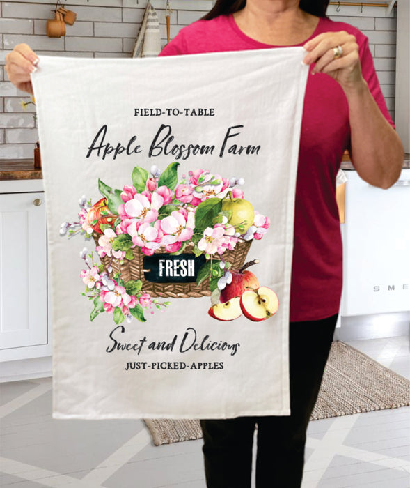 Apple Blossom Farm Kitchen  Terry Towel