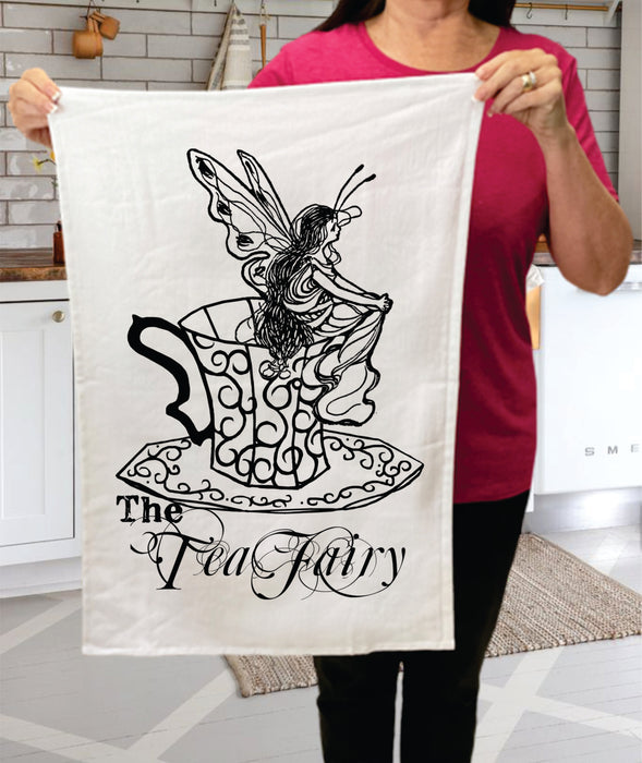 Fairy Tea Party Cotton Terry Towels