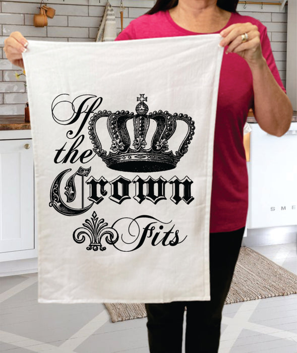 If the Crown Fits Cotton Terry Towels
