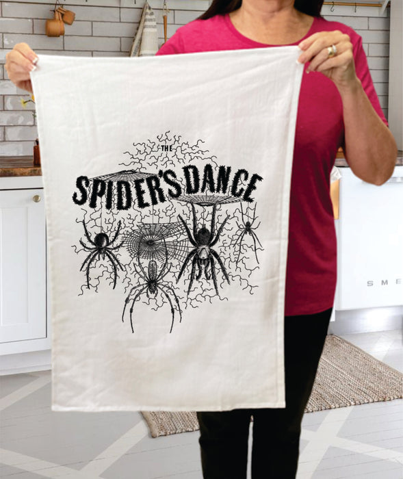 Spider's Dance Cotton Terry Towels