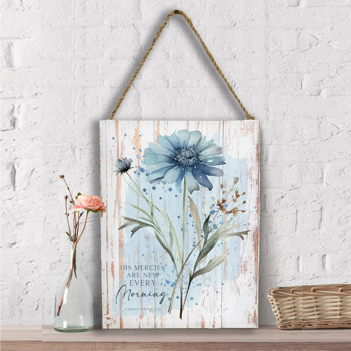 Spiritual His Mercies are New Wall Decor