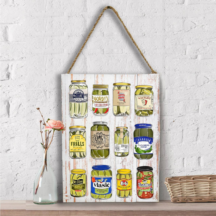 Pickles Vintage Pickles  Wall Decor