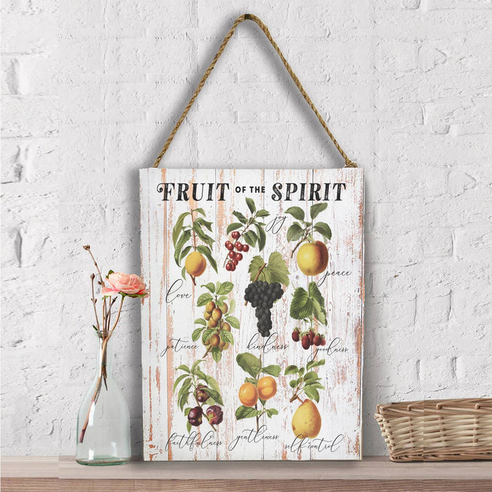Fruit of the Spirit Spiritual Wall Decor