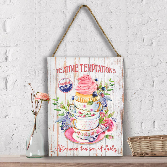 Victorian Tea Time Temptations  Wall Decor