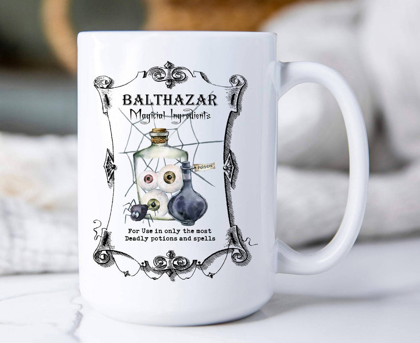 Balthazar Magicial Potions Halloween Coffee Mugs