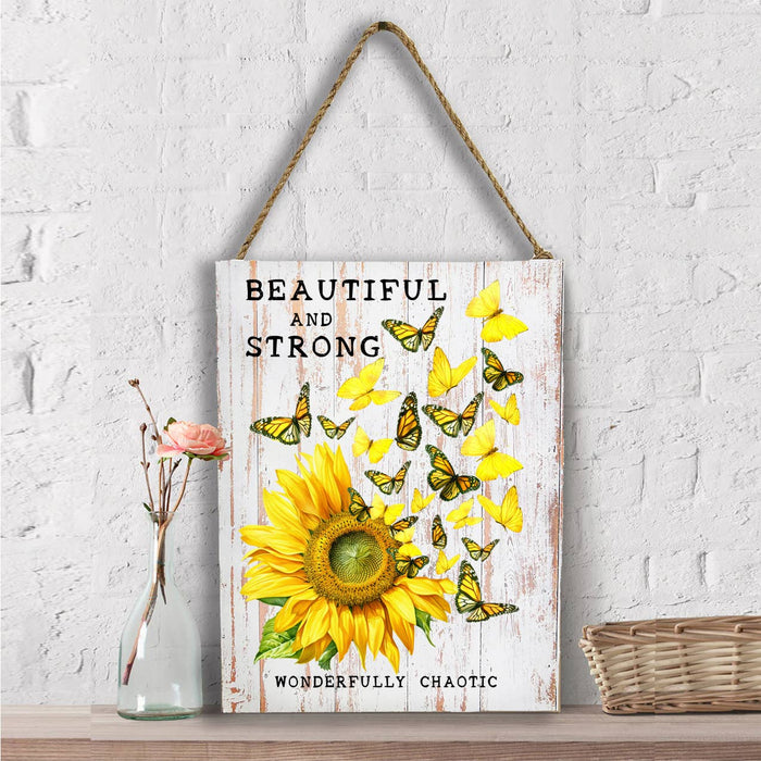 Sunflower Wonderfully Chaotic Wall Decor