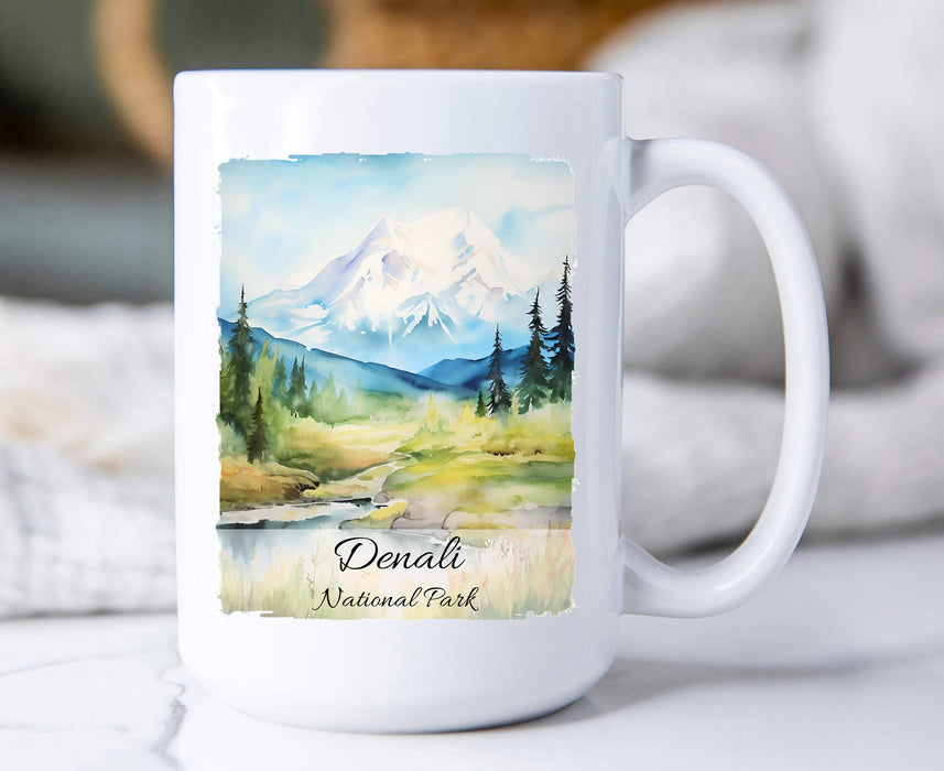 Denali National Park Alaska  Coffee Mug