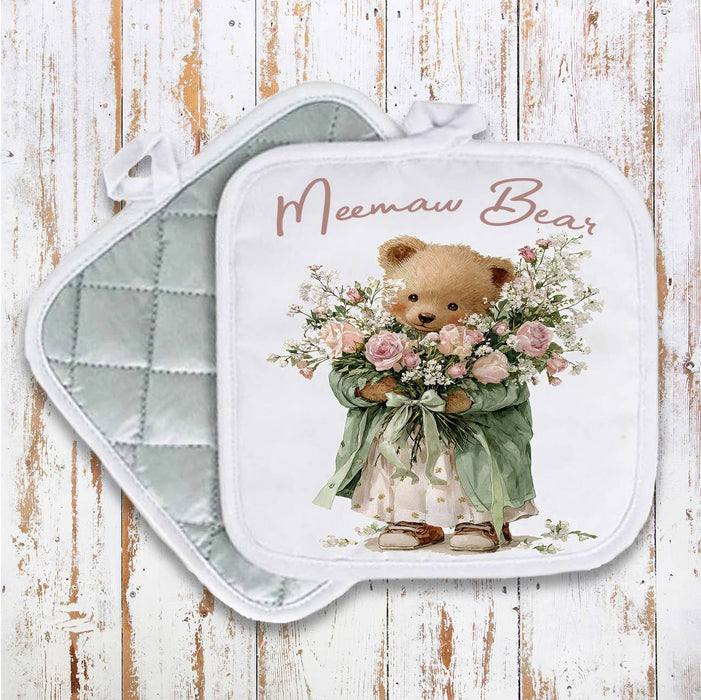 Mother's Day Meemaw BearPot Holder