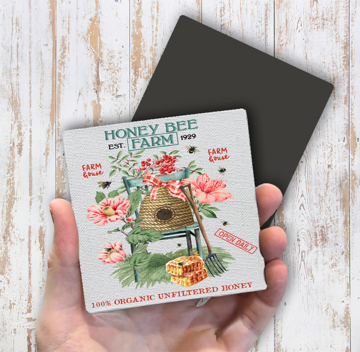 Spring Hony bee Farm Magnet Fridge