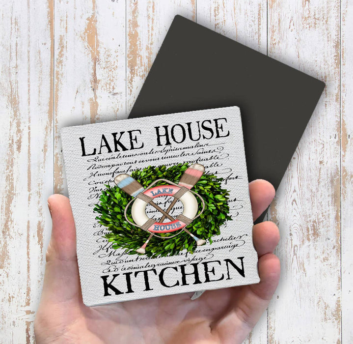 Lake House  Magnet Fridge