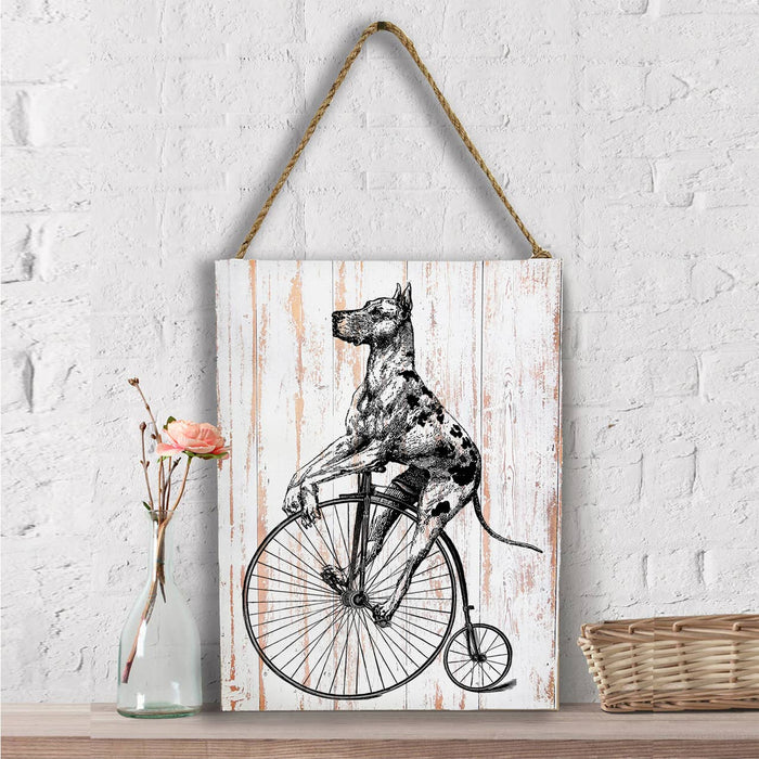 Great Dane Bike, Wall Decor