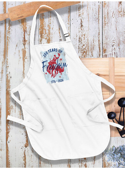 Western 250 years of Freedom Apron