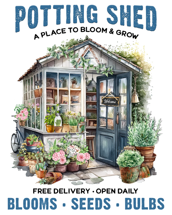 Bloom & Grow Potting Shed