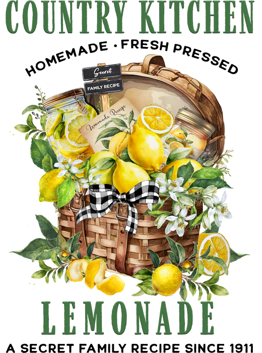 Country Farmhouse Kitchen Lemonade
