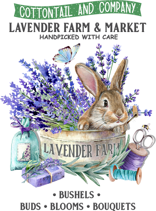 Lavender Farm Bunny