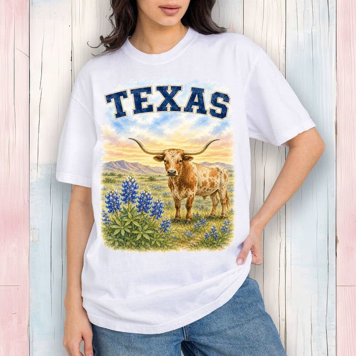 Texas State Bird and Animal T-Shirt