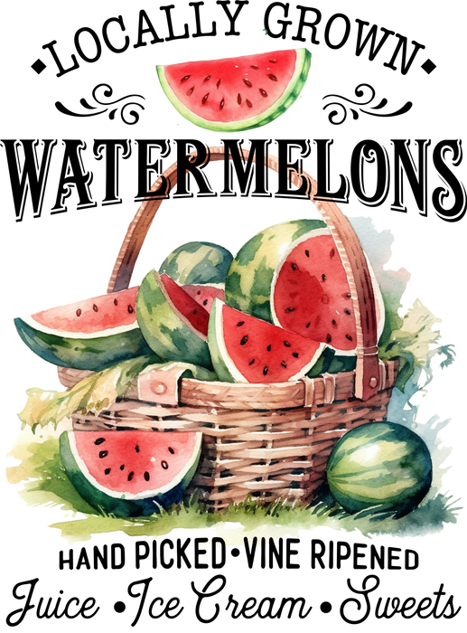Locally Grown Watermelon