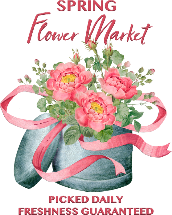 Spring Flower Market Pink
