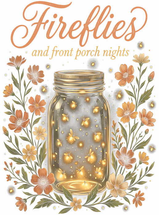 Fireflies Porch Summer Night