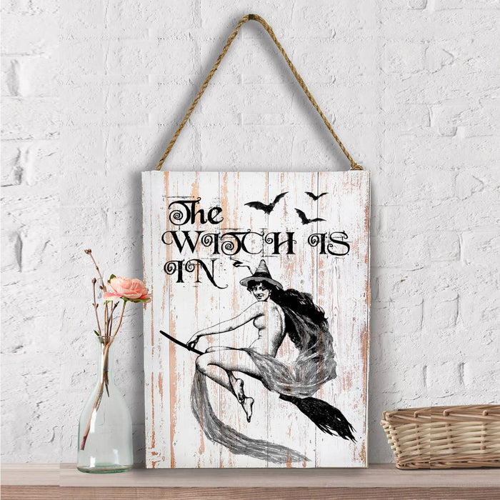 The Witch us In Halloween Wall Decor