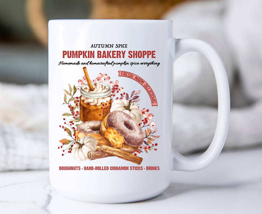 Fall Autumn Pumpkin Bakery Shop  Coffee Mug