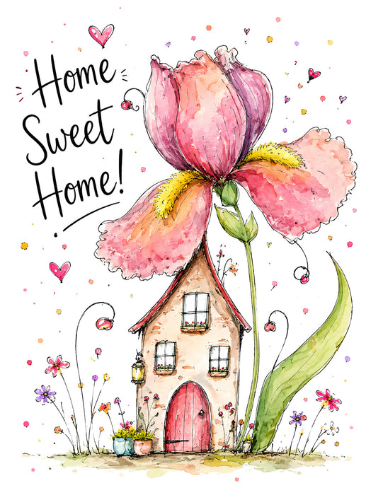Home Sweet Home Spring Flowers