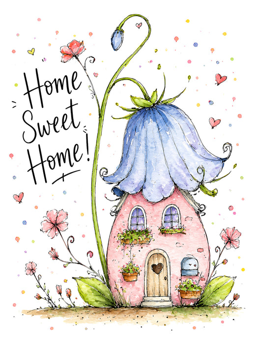 Home Sweet Home House Flowers