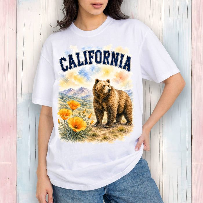 California State Bird and Animal T-Shirt